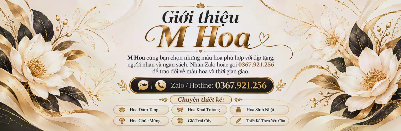 Ảnh bìa Shop hoa tươi Phường Phú Thọ Hoà Hồ Chí Minh - Tư vấn hoa theo từng dịp
